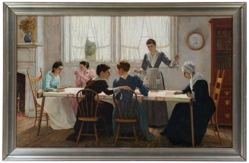 The quilting party. Air: B Baker. H. De Marsan, Publisher, 38