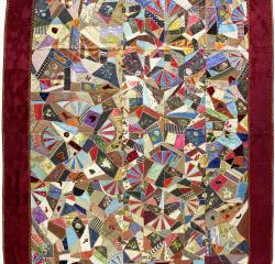 Embroidery & Embellishment | World Quilts: The Crazy Quilt Story